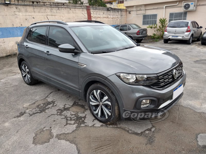 VOLKSWAGEN T-CROSS 1.0 200 TSI TOTAL FLEX COMFORTLINE AUTOMÁTICO 2021