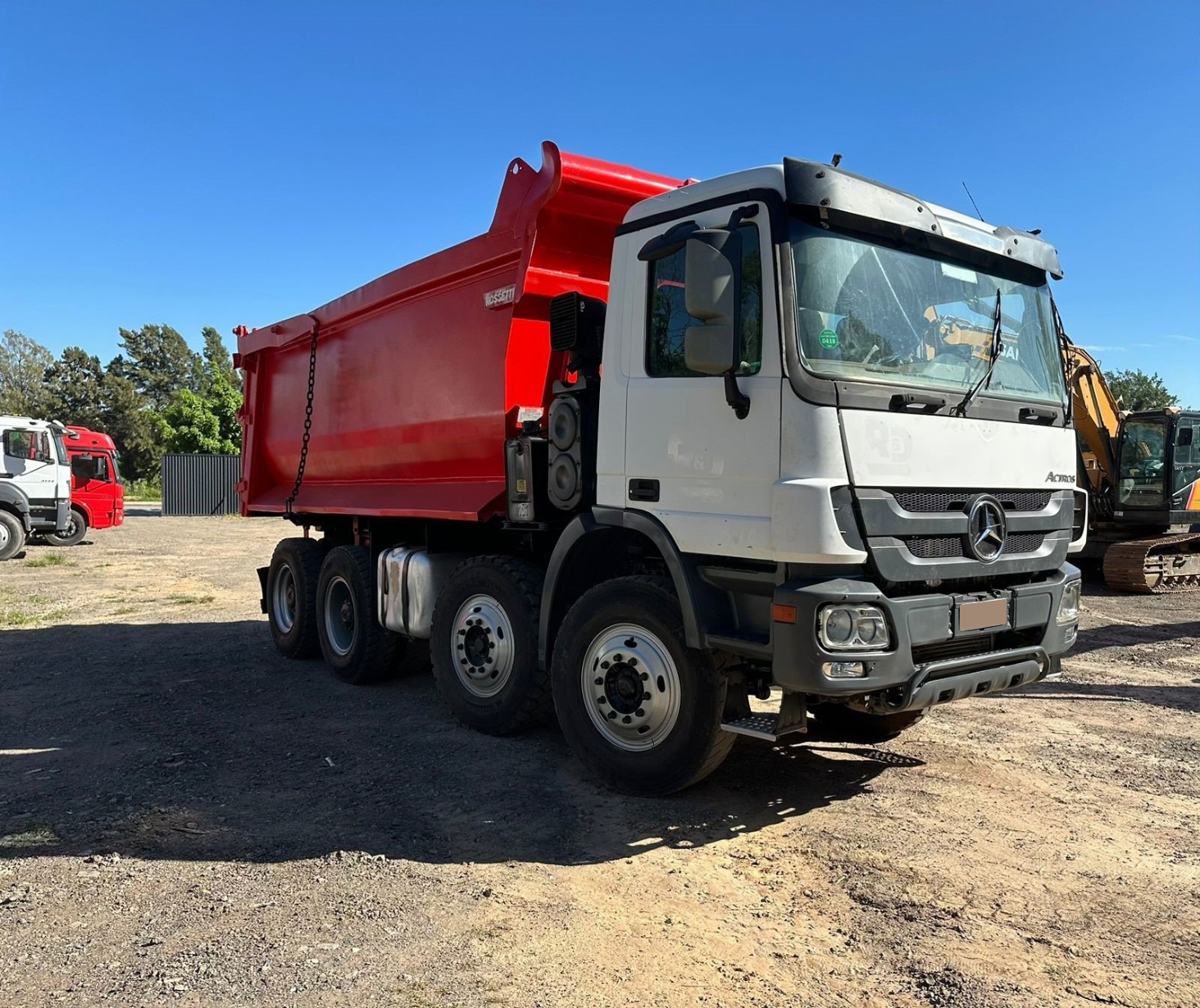 MERCEDES BENZ ACTROS 4844K 8X4 2011
